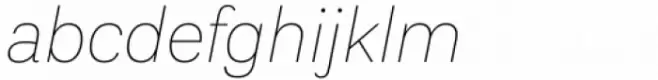 Aestetico Thin Italic