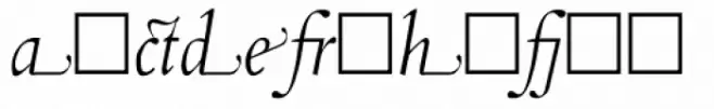 Aetna JY Alternates Italic