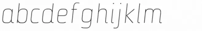 AF Diwa ExtraLight Italic