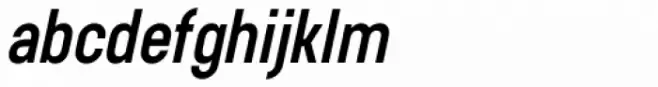 AG Bambook Condensed Bold Italic