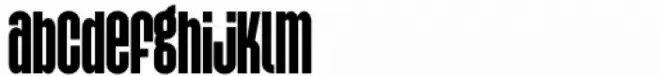 Agharti Black Condensed