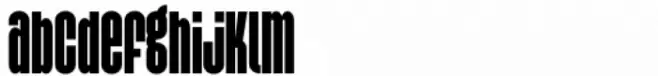 Agharti Black Ultra Condensed
