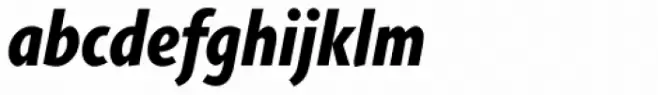Agilita Pro Condensed Heavy Italic