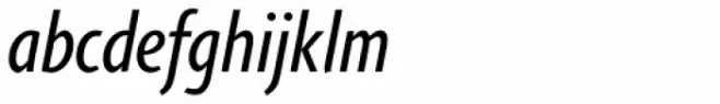 Agilita Pro Condensed Italic