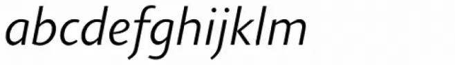 Agilita Pro Light Italic