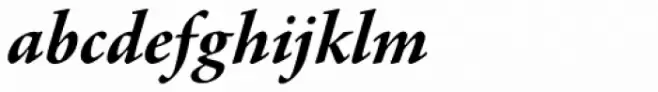 Agmena Bold Italic