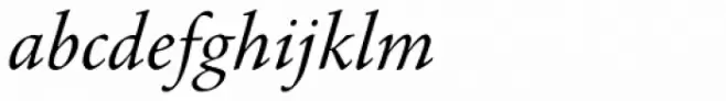 Agmena Book Italic