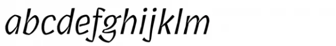 Agrea Sans Light Italic