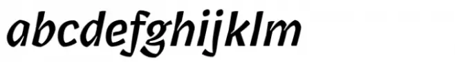 Agrea Sans Semi Bold Italic