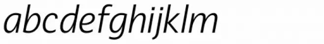 Ahimsa Light Italic