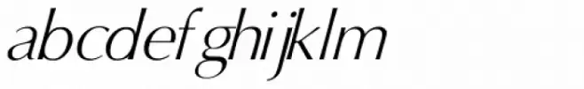 Ahoura Light Italic