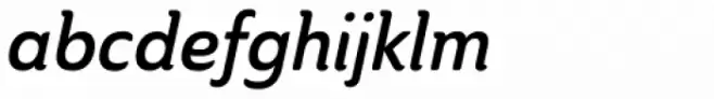 Ainslie Cond Demi Italic