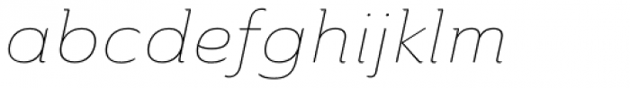Ainslie Extd Thin Italic