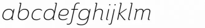 Ainslie Light Italic
