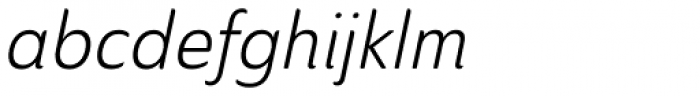 Ainslie Sans Cond Book Italic
