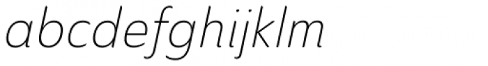 Ainslie Sans Cond Light Italic