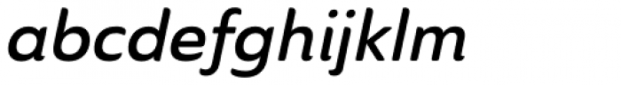 Ainslie Sans Demi Italic