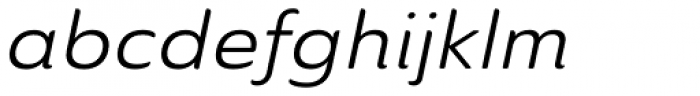 Ainslie Sans Extd Regular Italic