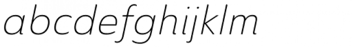 Ainslie Sans Light Italic
