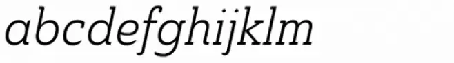 Ainslie Slab Cond Book Italic