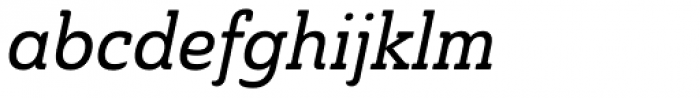 Ainslie Slab Cond Medium Italic