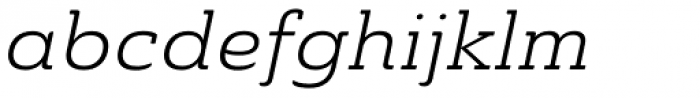 Ainslie Slab Extd Book Italic