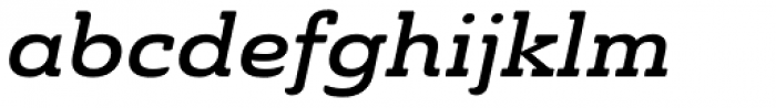 Ainslie Slab Extd Demi Italic