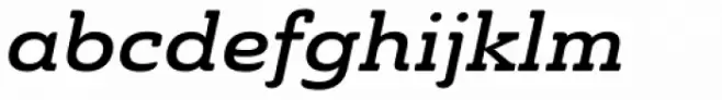Ainslie Slab Extd Demi Italic