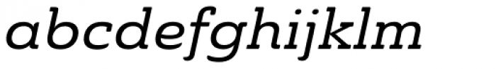 Ainslie Slab Extd Medium Italic