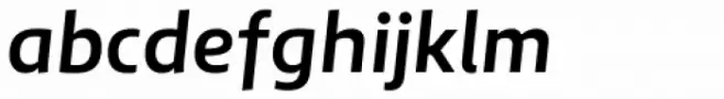 Aircrew Demi Bold Italic
