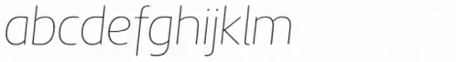 Aircrew Thin Italic