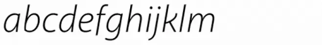 Akagi Pro Light Italic