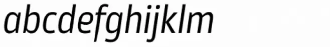 Akwe Pro Nar Regular Italic
