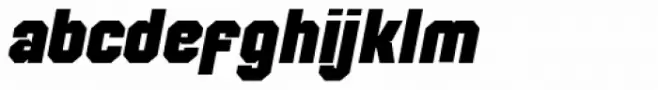 Alaca Black Italic
