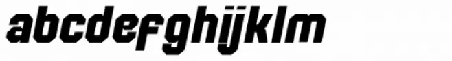 Alaca Extra Bold Italic