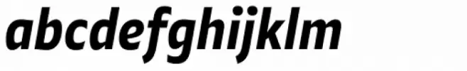 Alamia Bold Italic