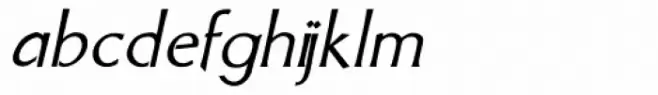 AlbeSans Italic