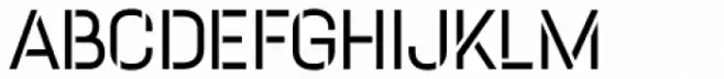 Albeit Grotesk Stencil Caps