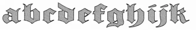 Albion's Engraved Black