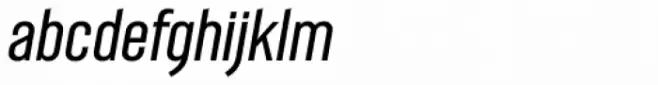 Albireo Semi Condensed Regular Italic