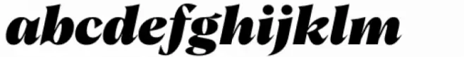 Albra Black Italic