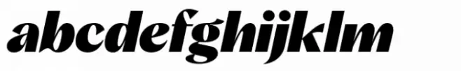 Albra Sans Black Italic