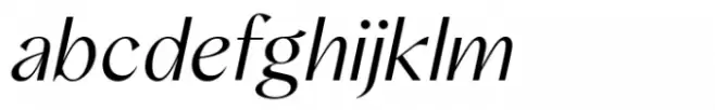 Albra Sans Light Italic