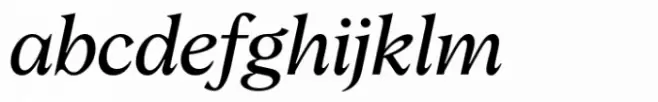 Albra Text Regular Italic