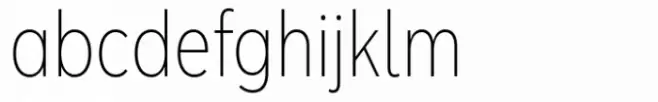 Albula Condensed Pro Extra Light