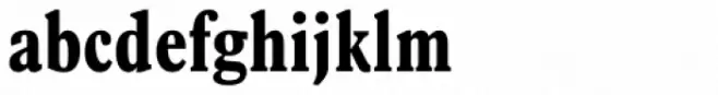 Aldine 721 Bold Condensed