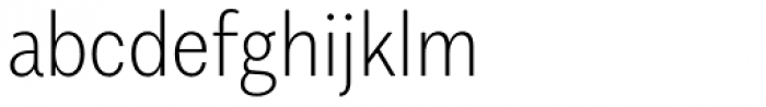 Alergia Grotesk Condensed Extra Light