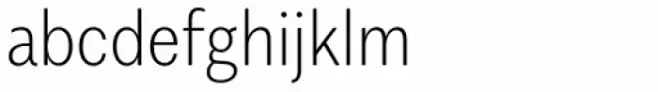Alergia Grotesk Condensed Extra Light