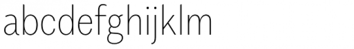 Alergia Grotesk Condensed Thin