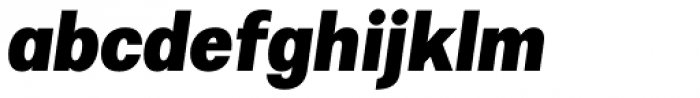 Alergia Grotesk Normal Blackitalic